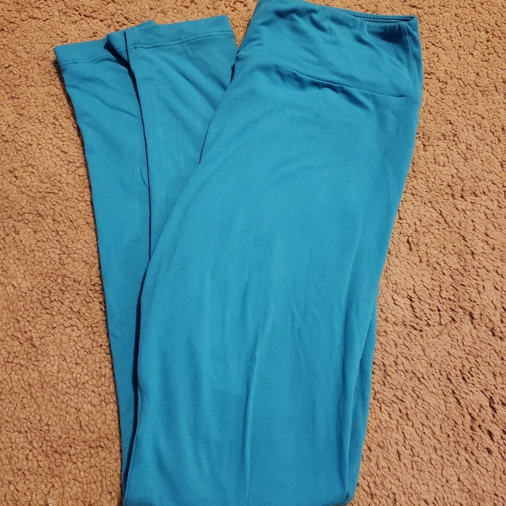 Lularoe blue is leggings